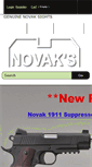 Mobile Screenshot of novaksights.com